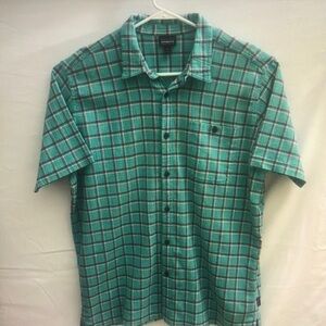 Men's Green Plaid Shirt